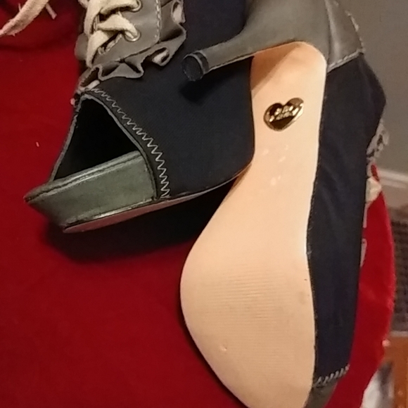 Betsey Johnson Zzoey Peep Toe Bootie - Picture 5 of 7